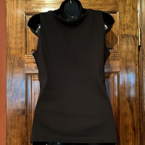 NWOT Black & White Sequin Tank - Picture 4 of 5